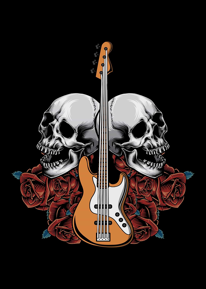 Bass Guitar Player Bassist