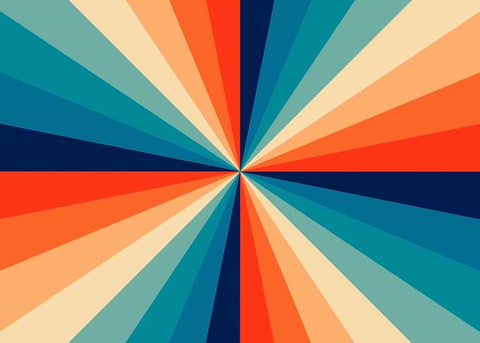 Radial seventies faux leat