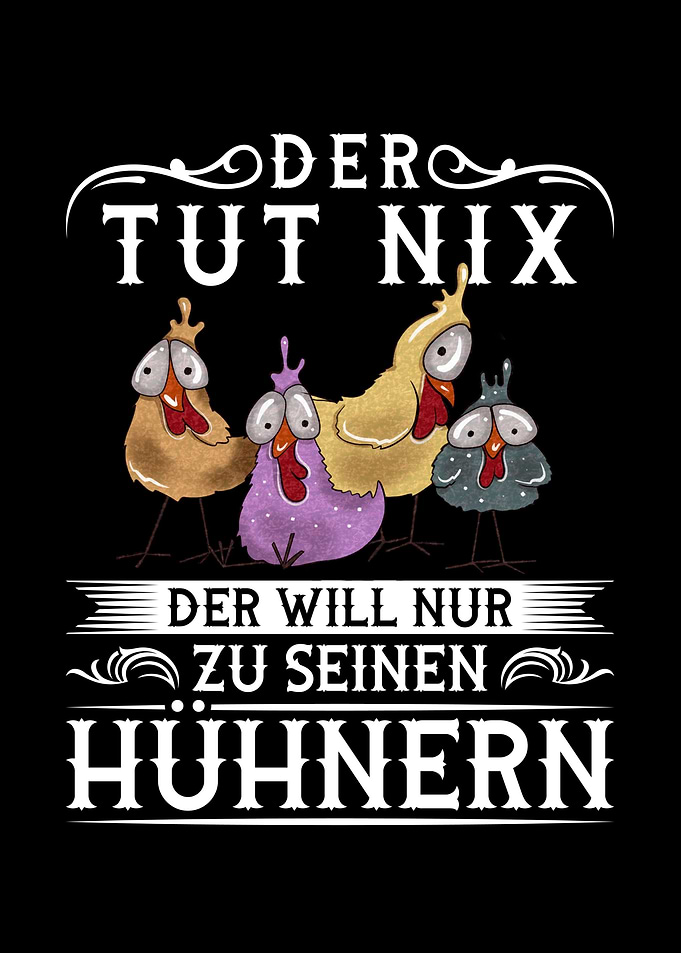 Huehner Bauer Huhn