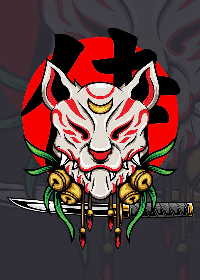 Kitsune Mask 4