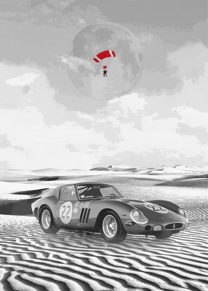 Ferrari with ride