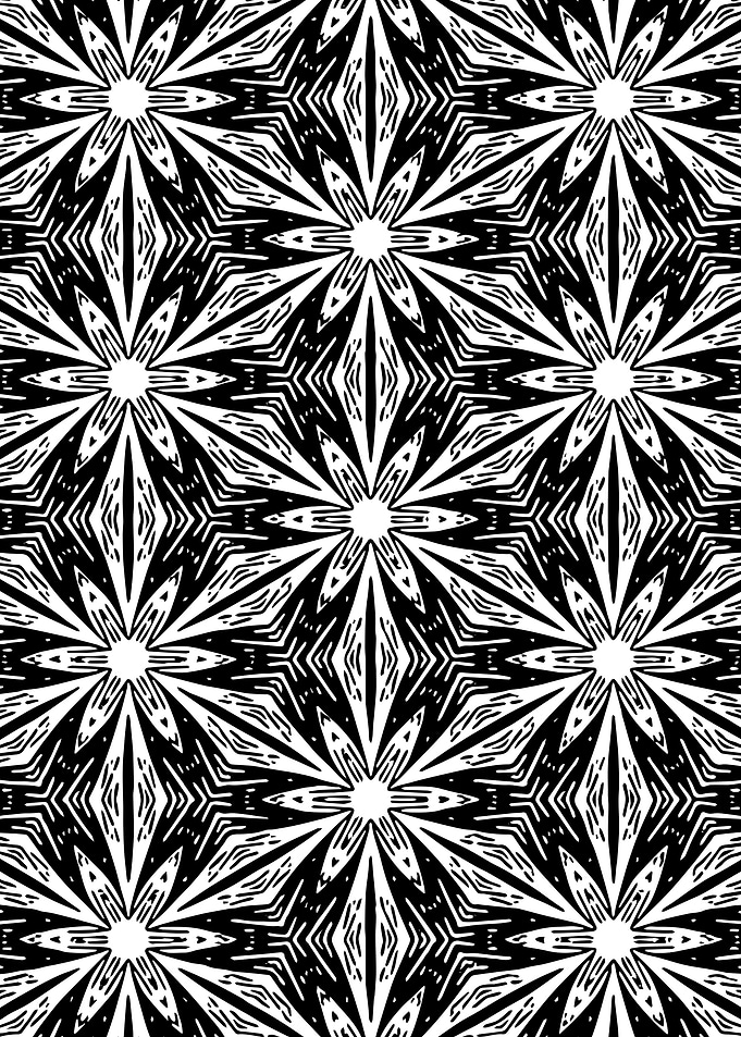 Black and white pattern 10