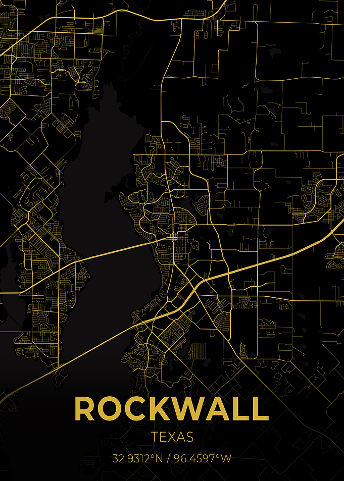 Rockwall Texas Map
