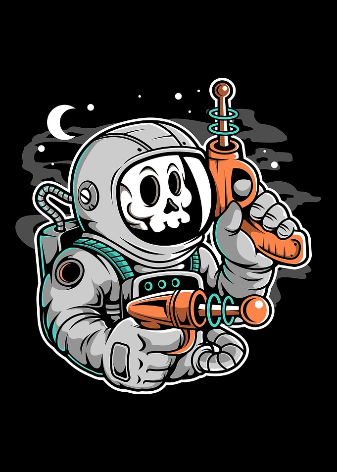 Astronaut Ray Gun