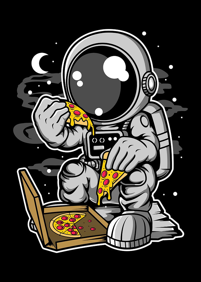 Astronaut Pizza