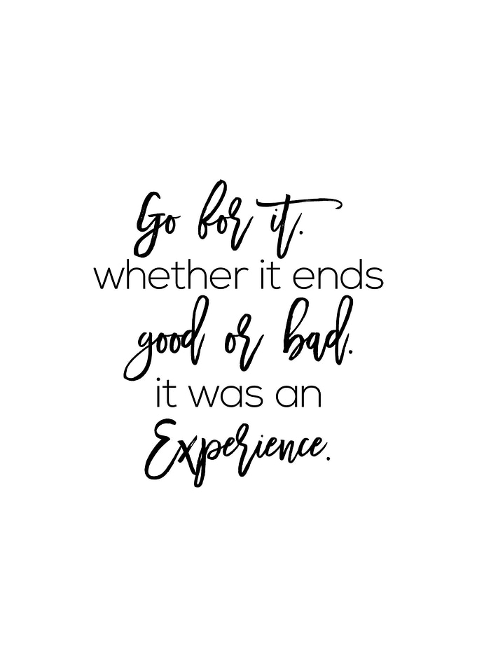 Life Experience Quote