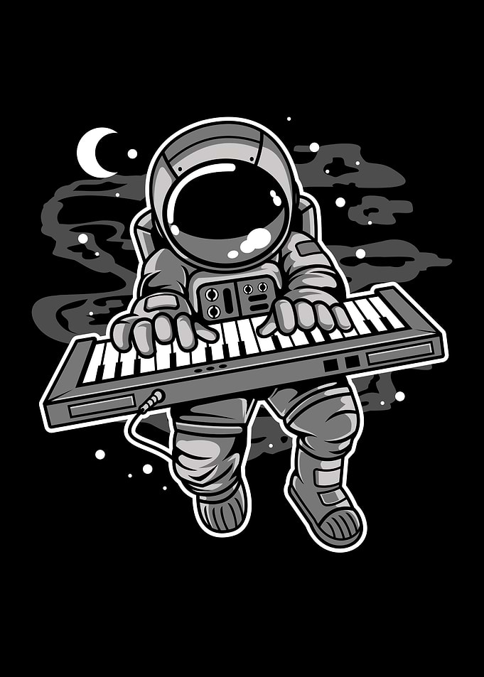 Astronaut Pianist
