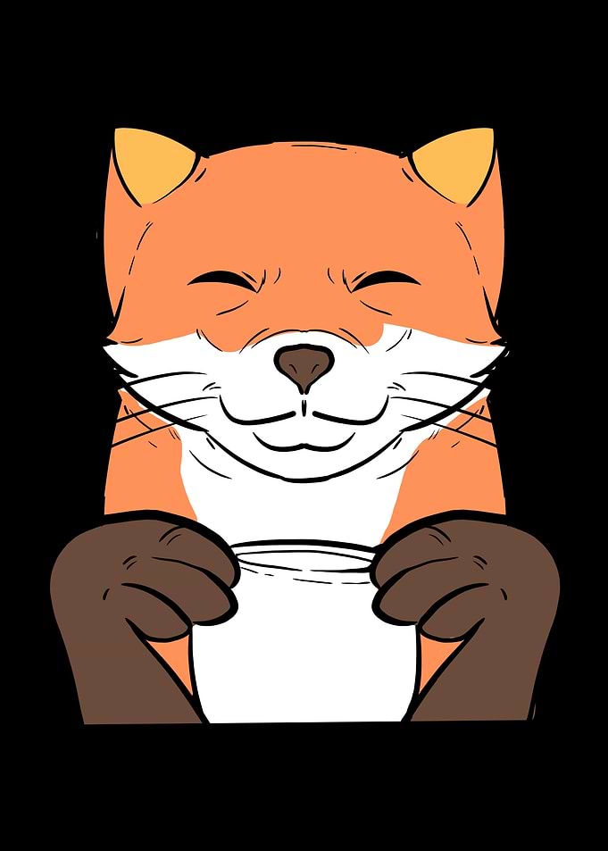 Fox Coffee Coffee Drinker