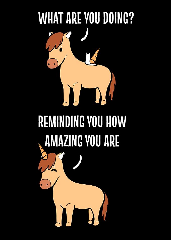 Horse Unicorn Inspired and