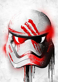 Finn Stormtrooper Graffitti Helmet