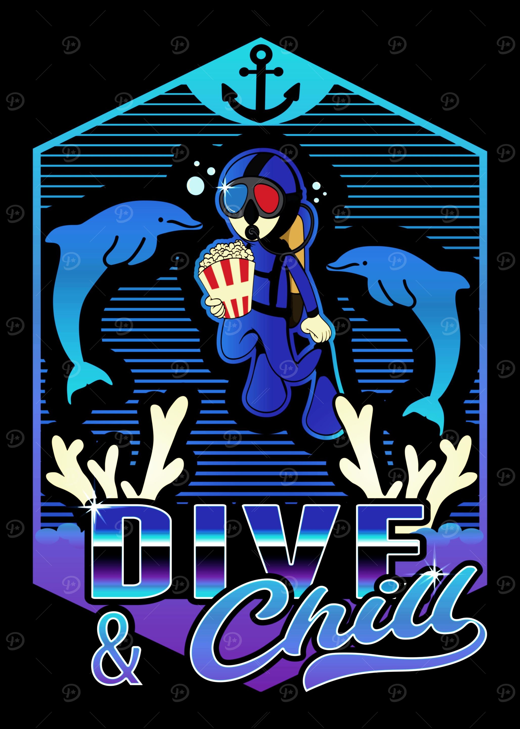 Diving Scuba Diver
