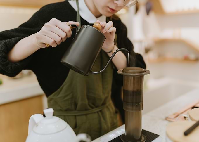 Strong coffee