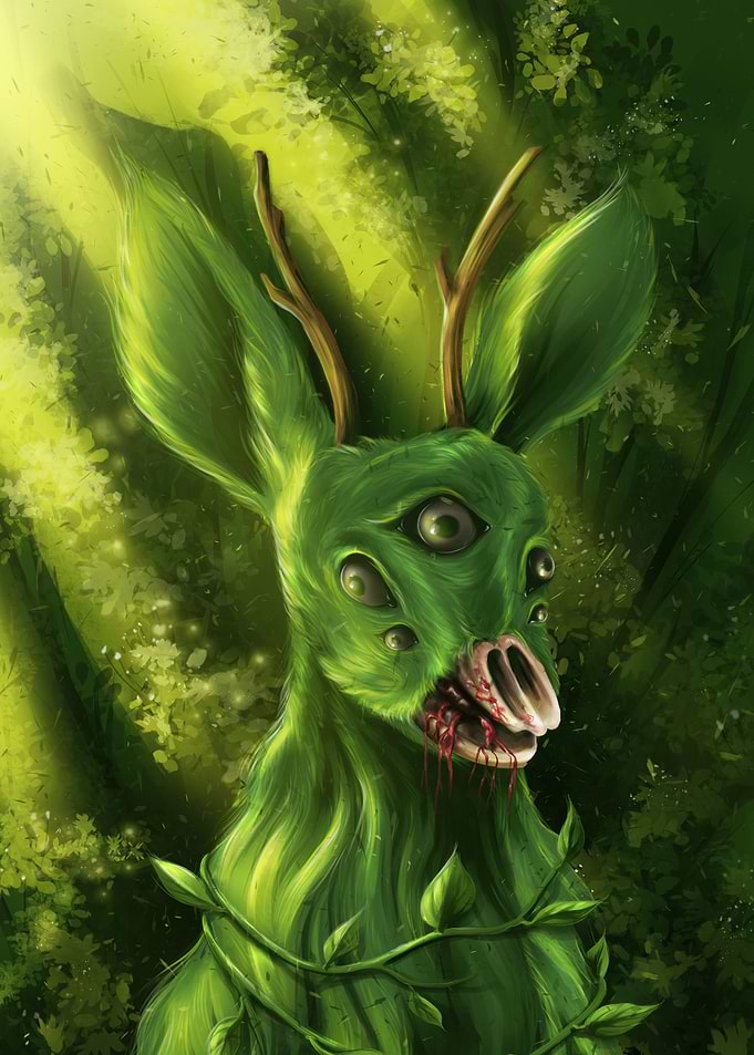 Deer creature concept