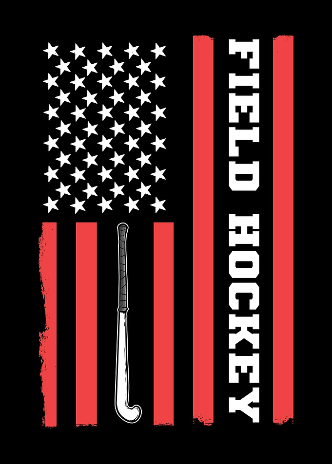Field Hockey US Flag