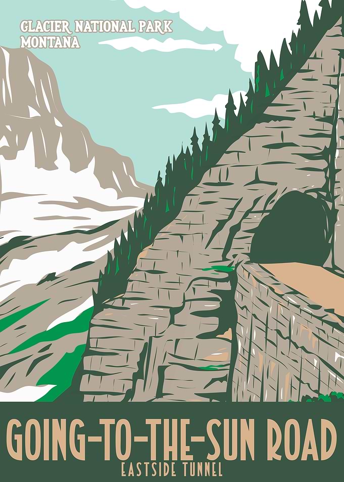 Going to the Sun Road WPA