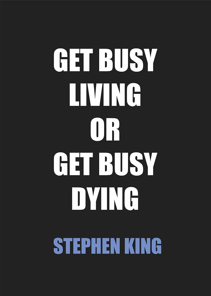 get busy quote