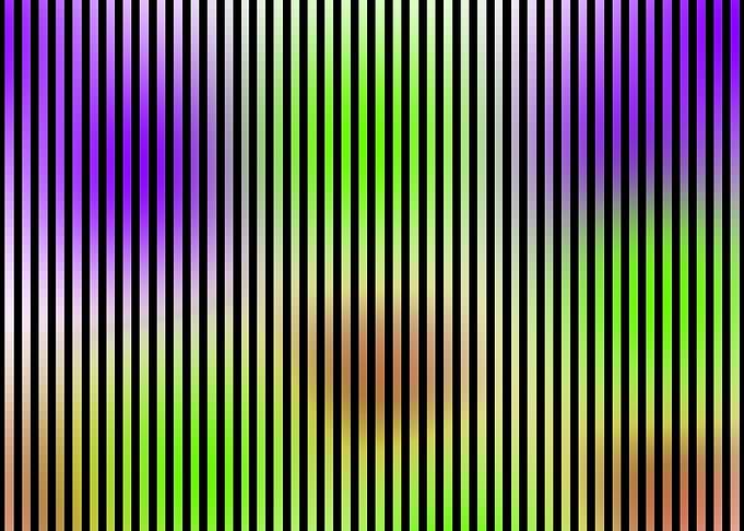 Colorful illusion design