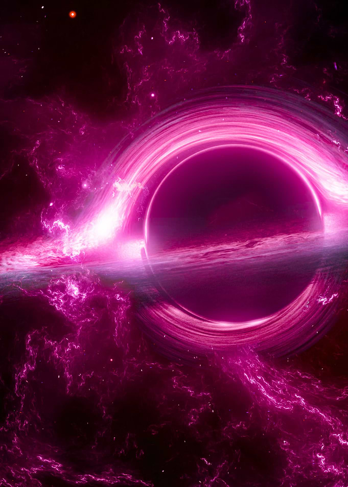 Purple Black Hole