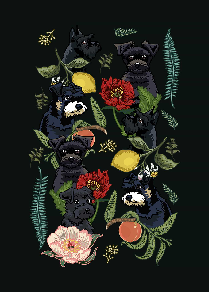 Botanical and Schnauzer