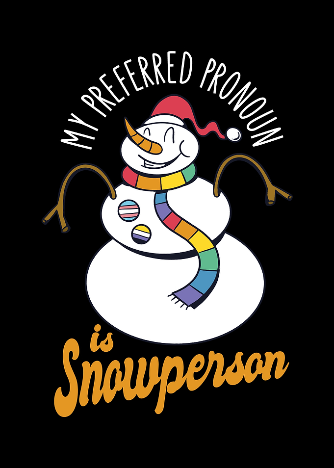 LGBTQ Christmas design