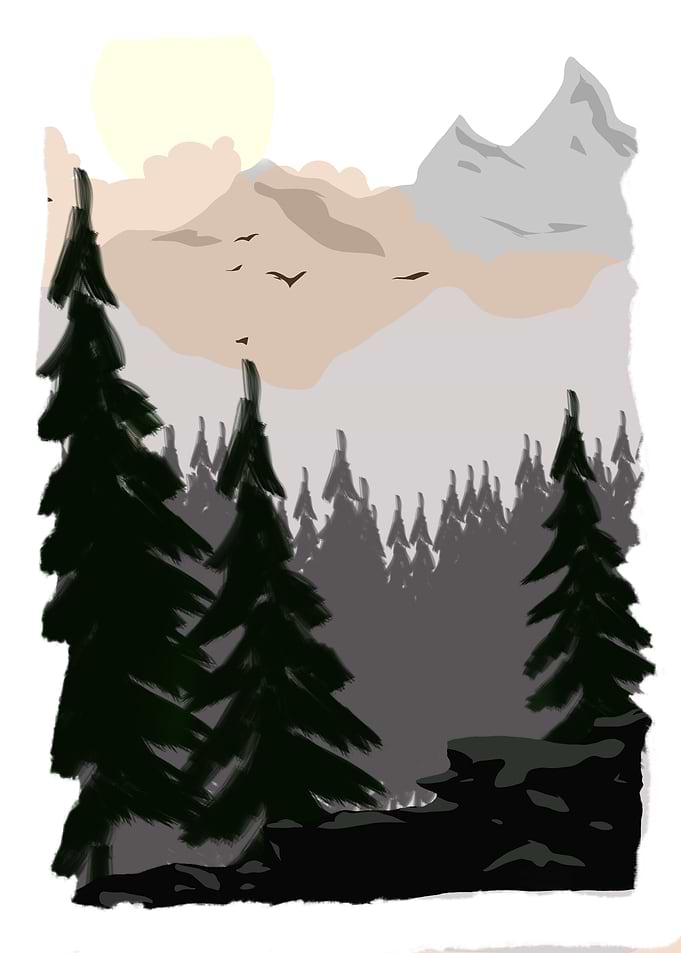 Scenery minimal