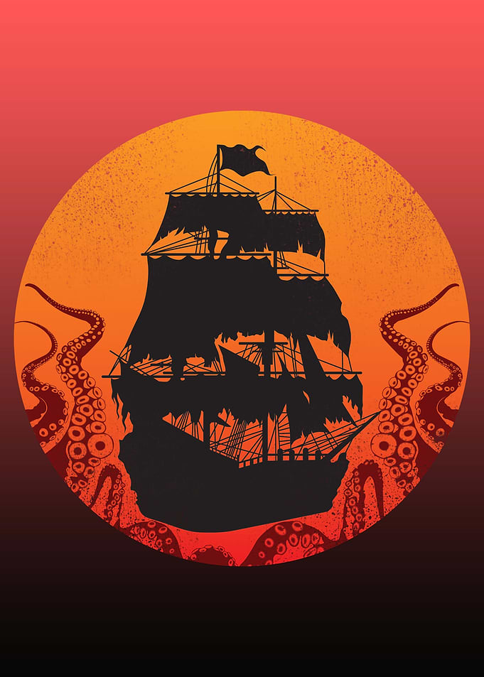 The Ship Sunset