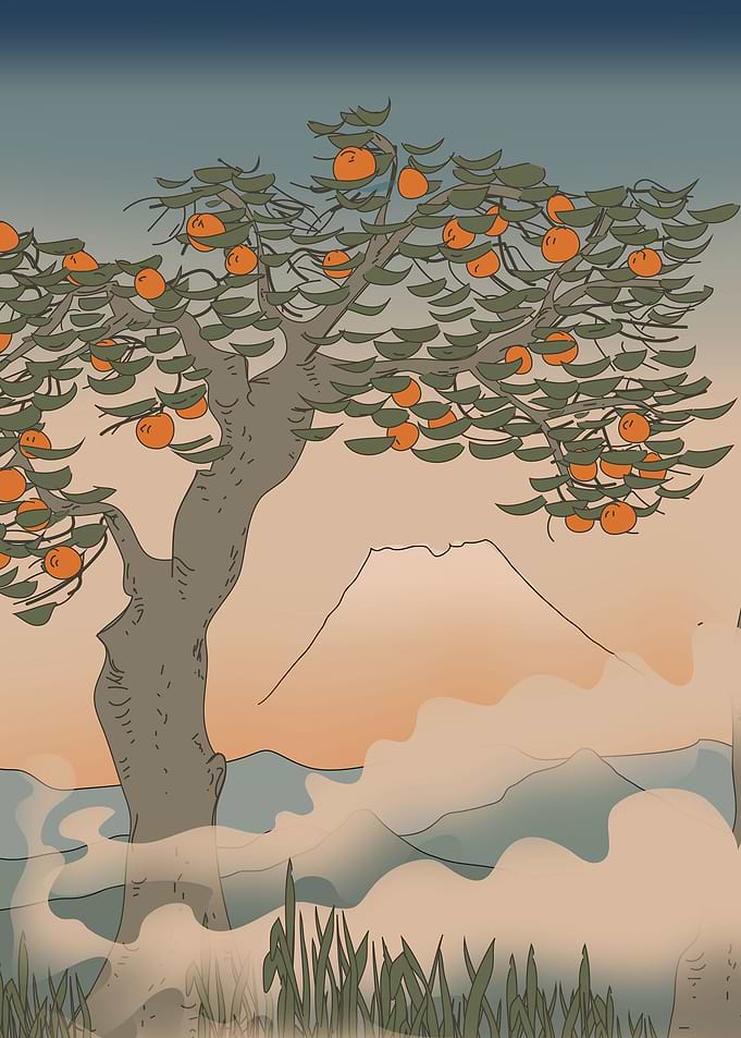 China Orange Trees