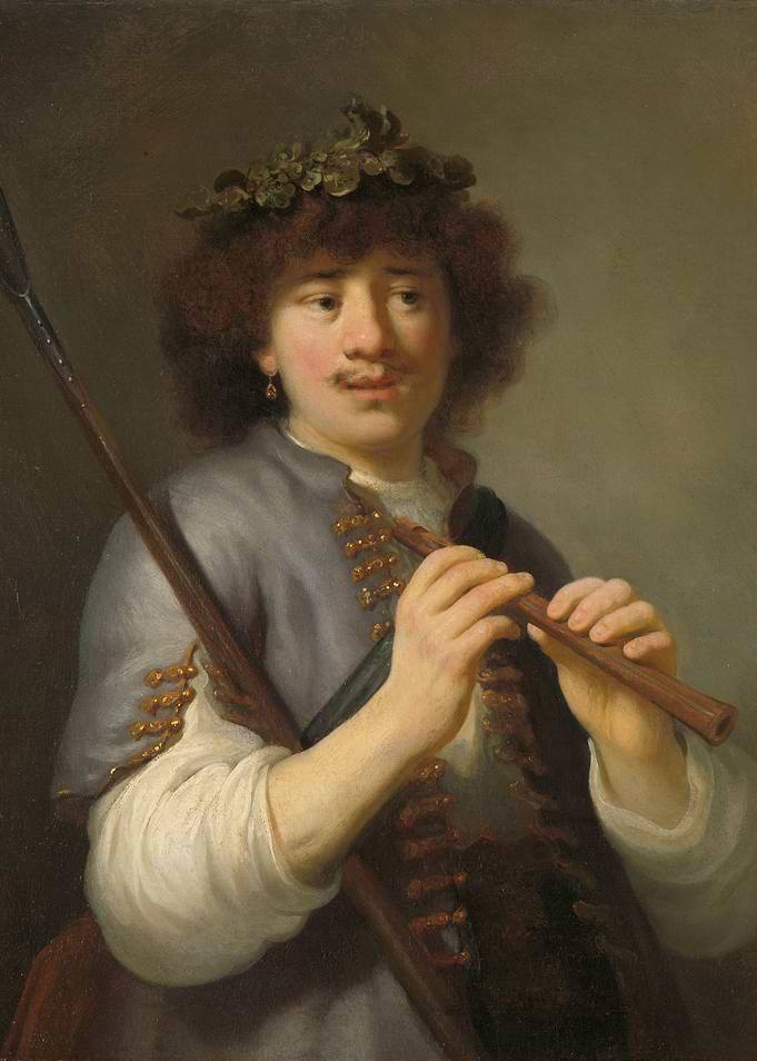 Rembrandt as a shepherd