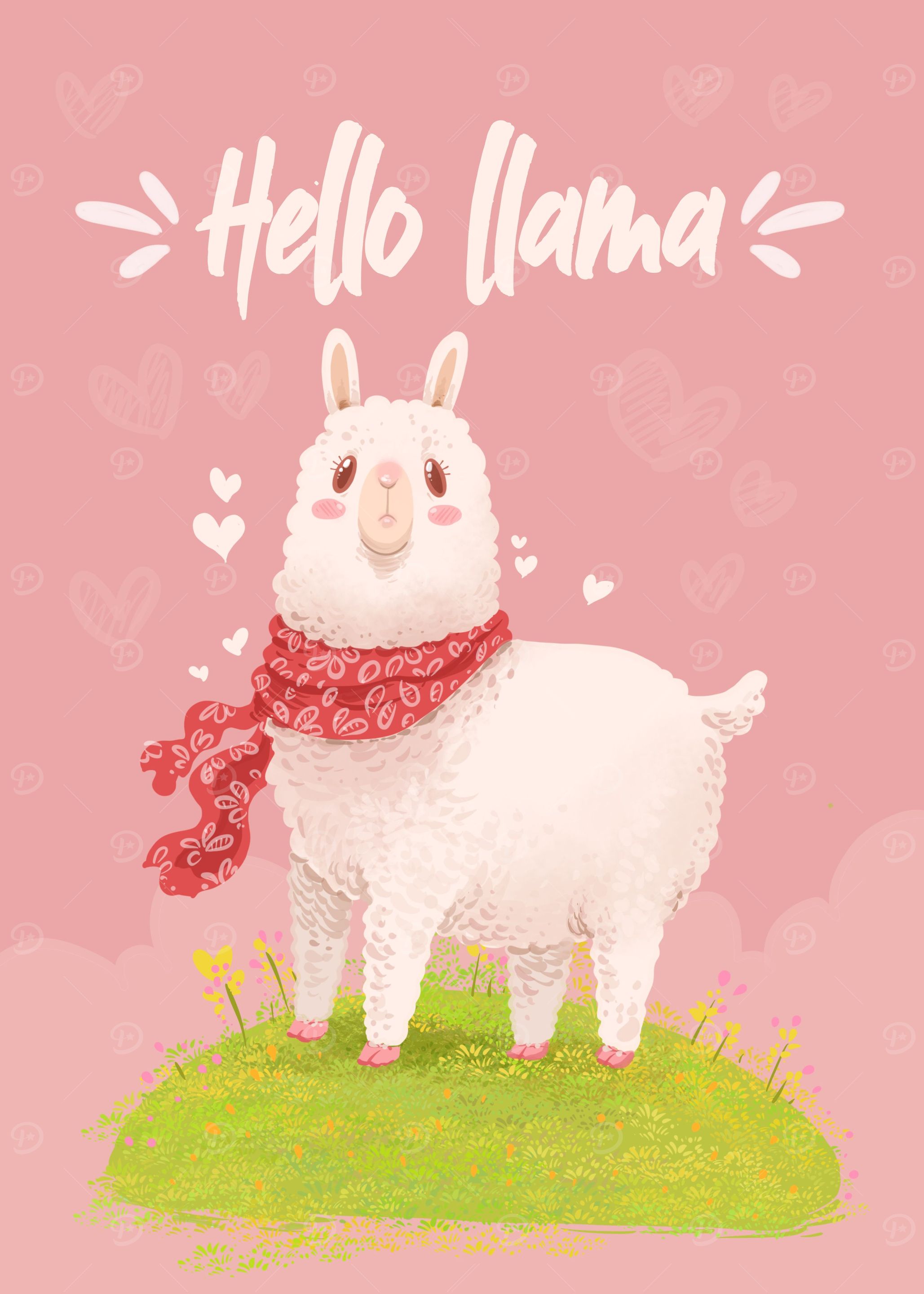 A Little Llama poster