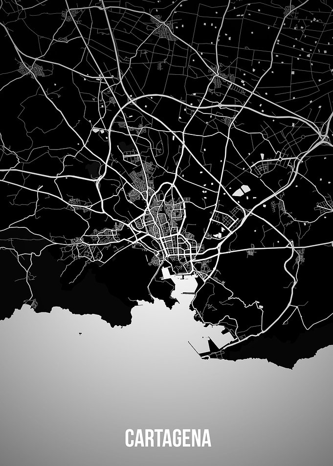 Cartagena dark map