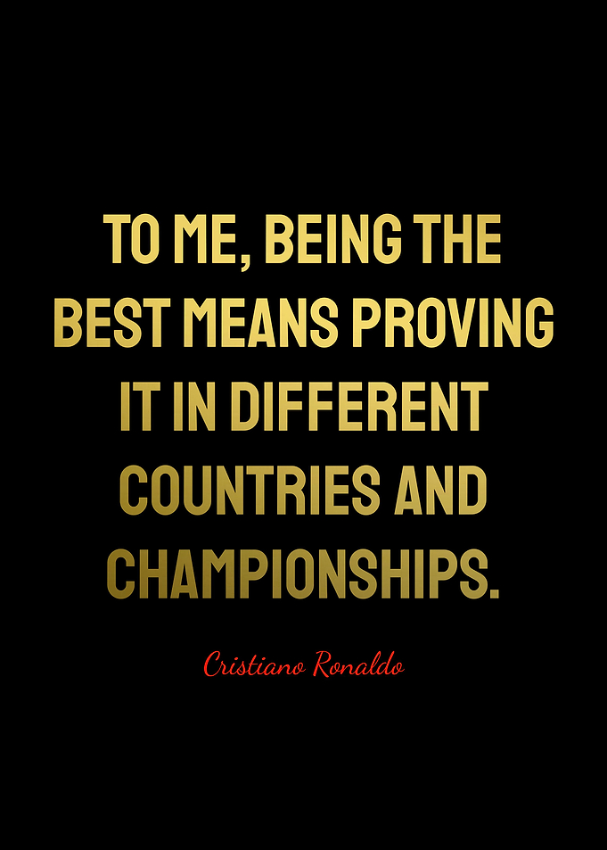 Cristiano Ronaldo Quotes