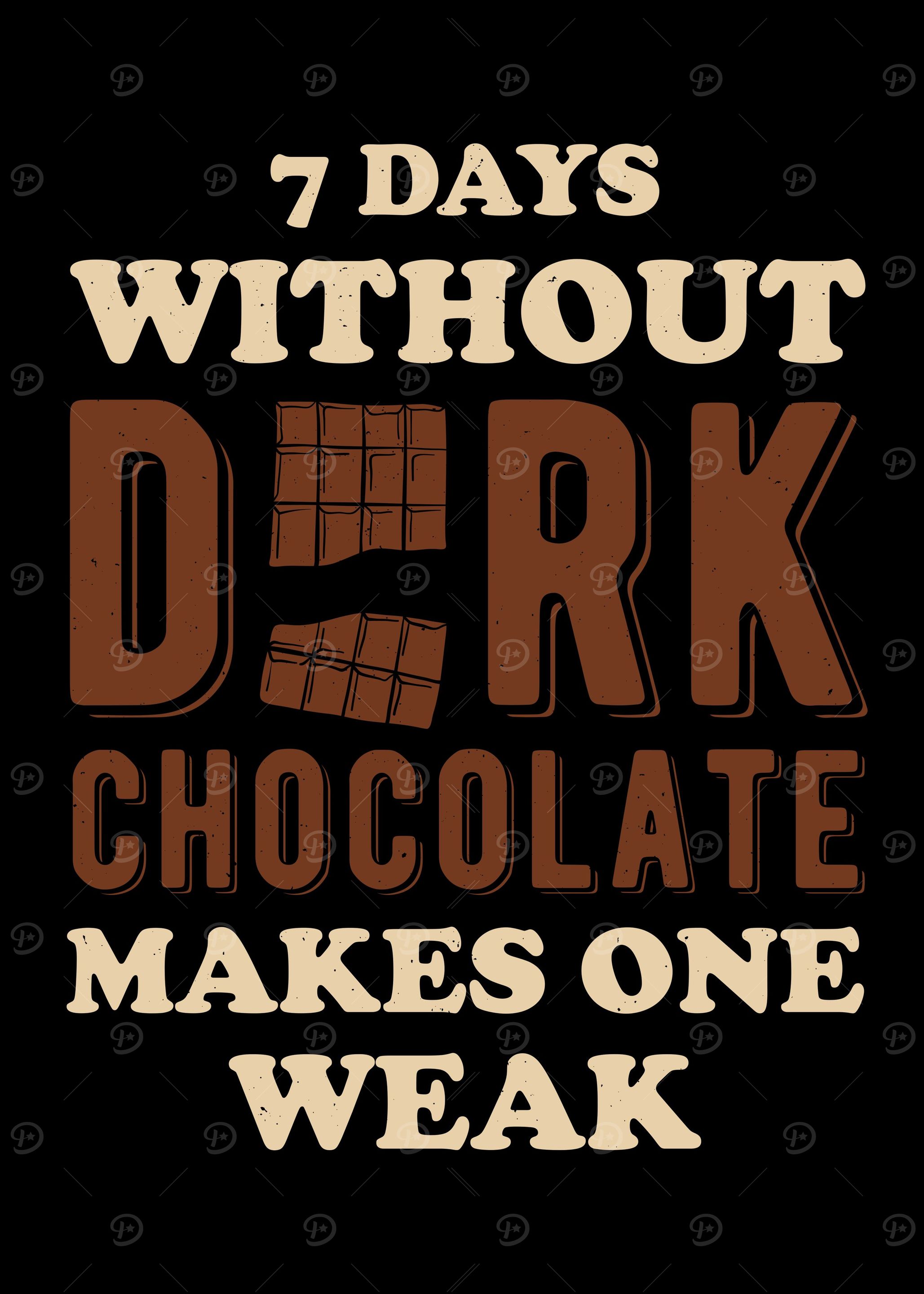 Funny Dark Chocolate