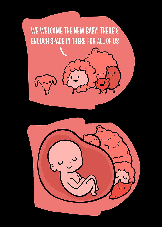 Space Hug Pregnant Gift