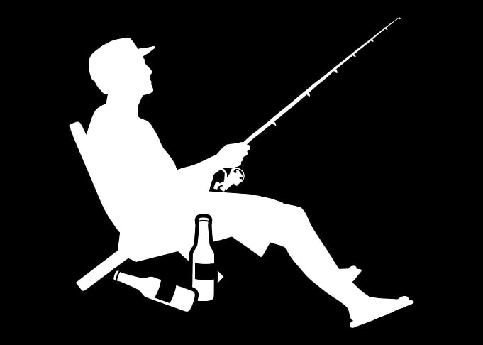 Fisherman fishing