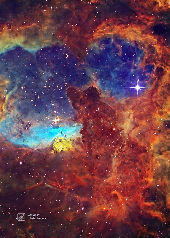 Lobster Nebula space