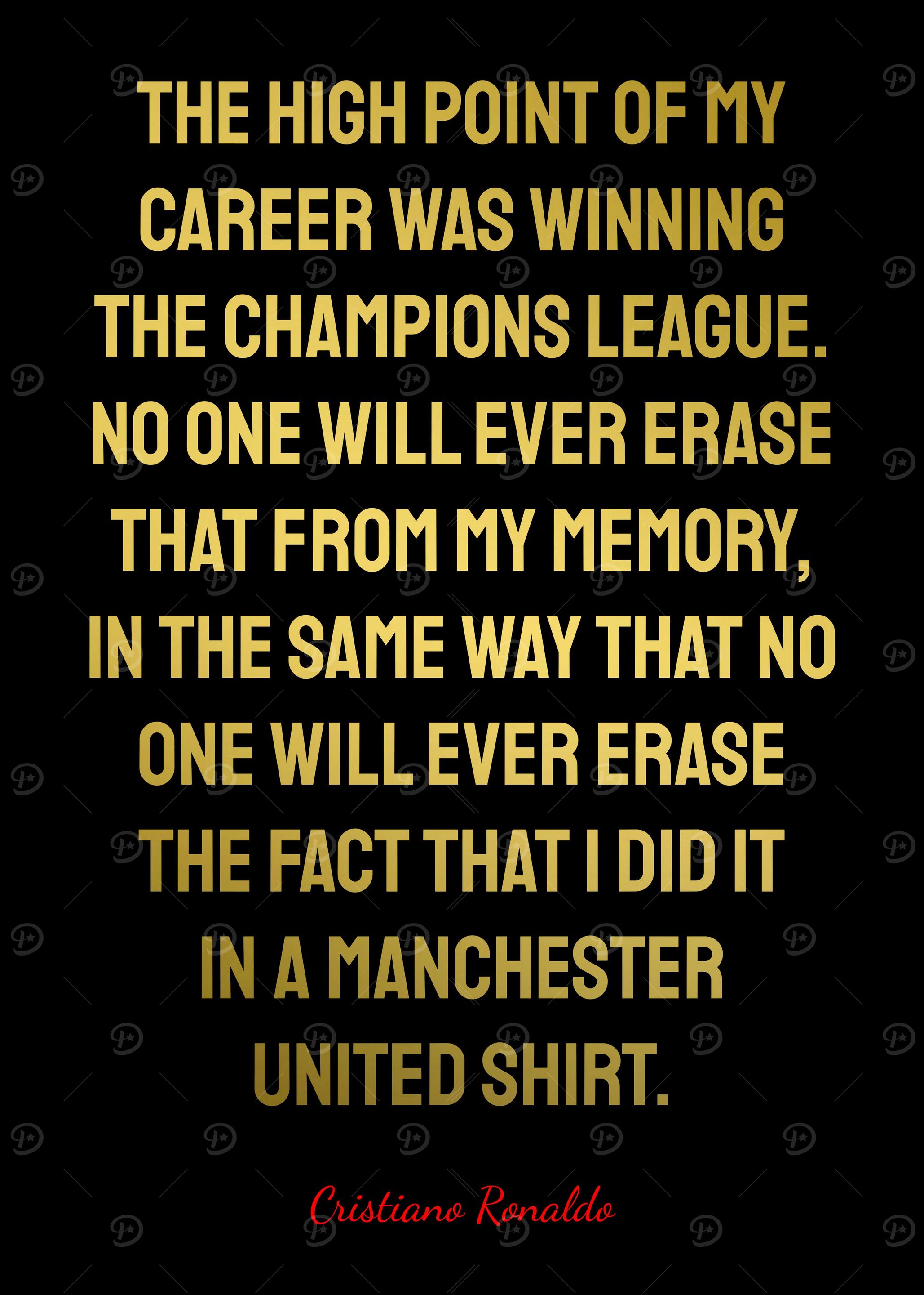 Cristiano Ronaldo Quotes