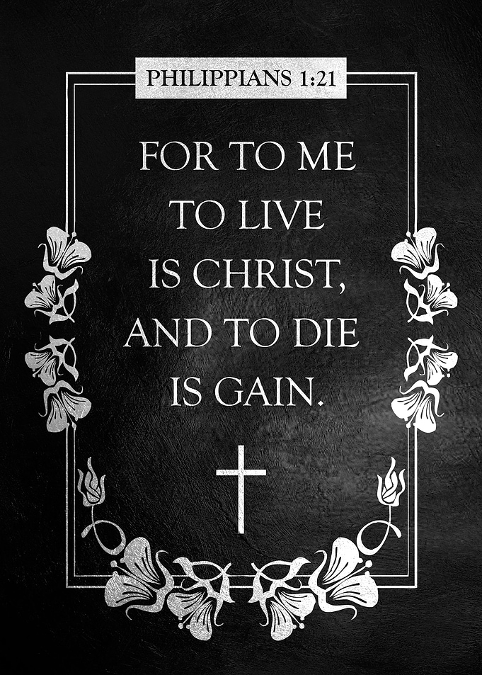 Philippians 1 21