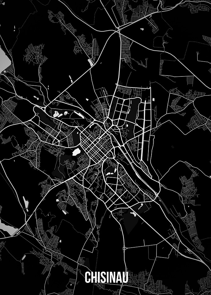Chisinau dark map