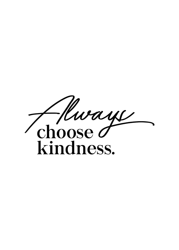 Kindness Quotes Wall Art
