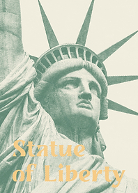 Retro Statue of Liberty