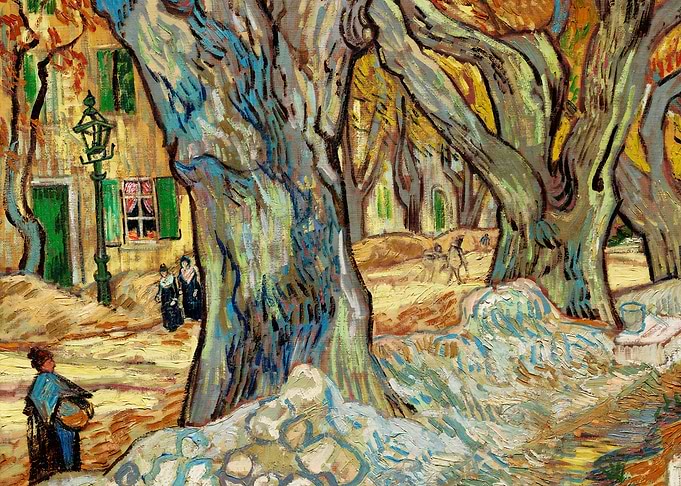 The Large Plane Trees