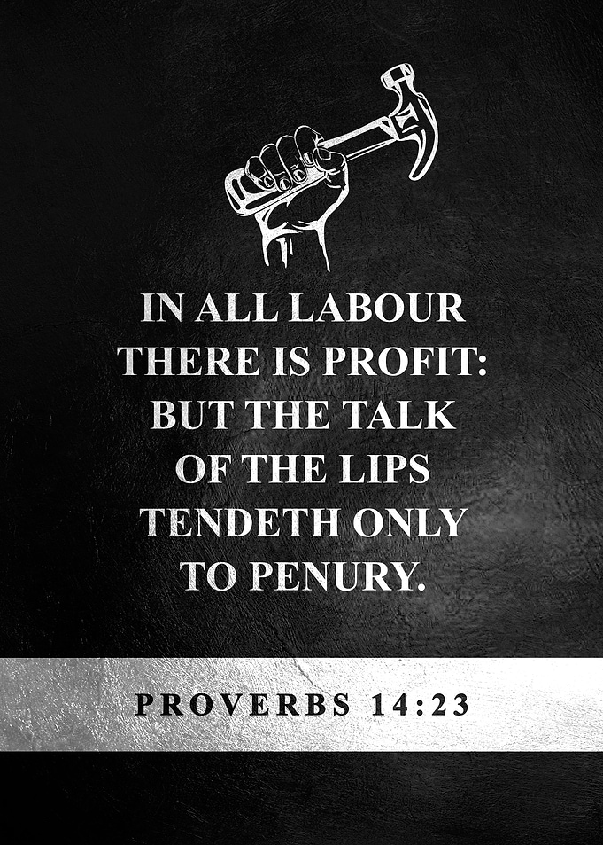 Proverbs 14 23