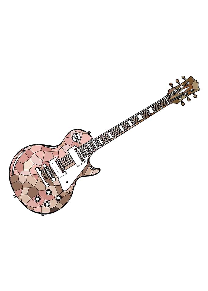 Red Electric Guitar