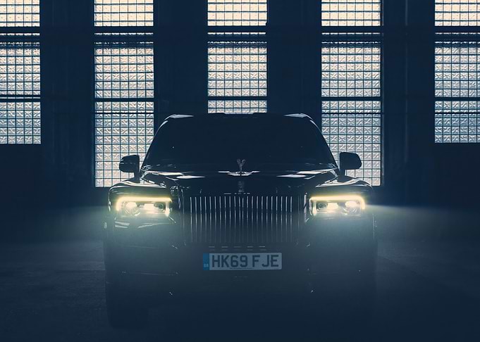 Black Rolls Royce Cullinan