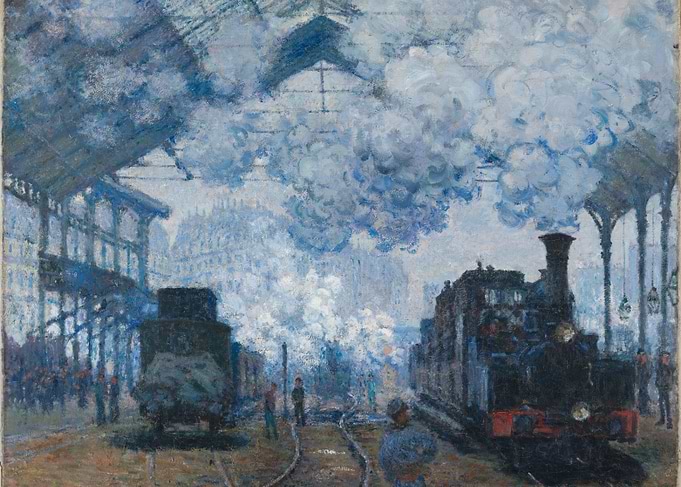 The Gare Saint Lazare