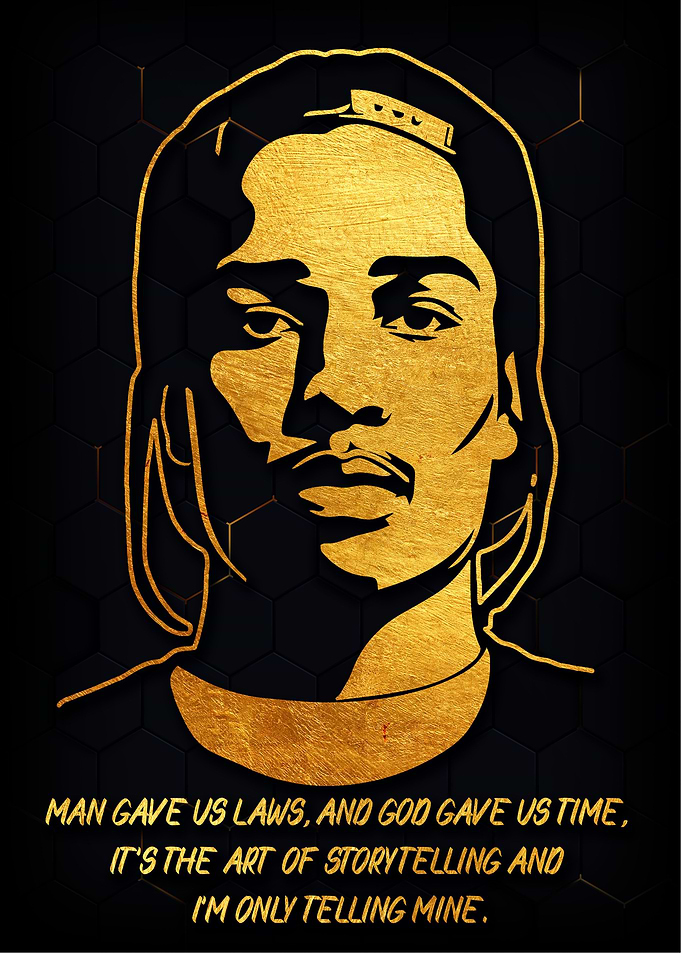 ASAP Rocky Painting Art