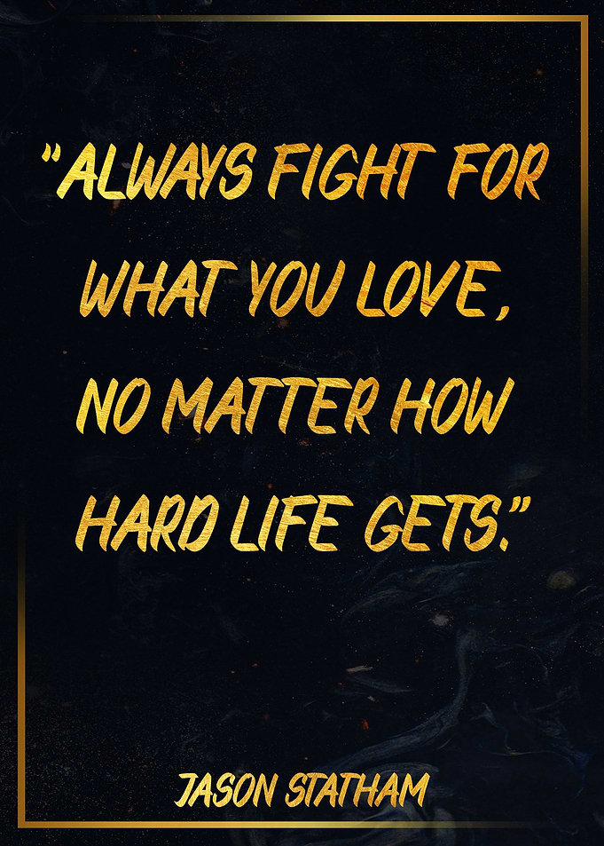 Jason Statham Golden Quote