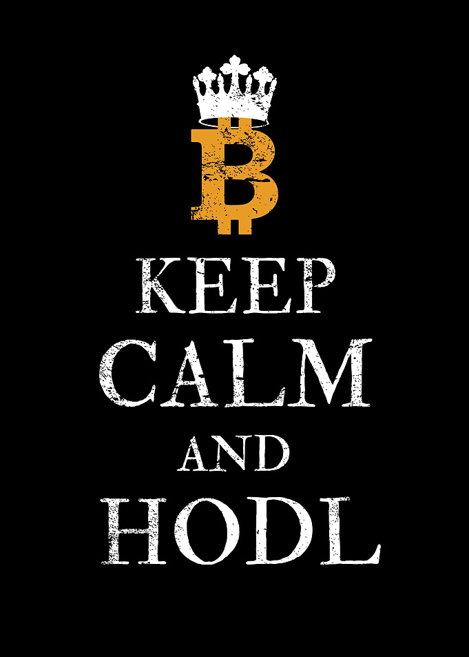 Keep Calm And Hodl