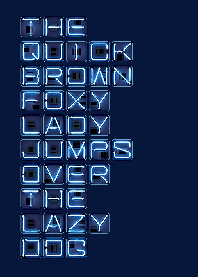 Foxy Lady Square Neon