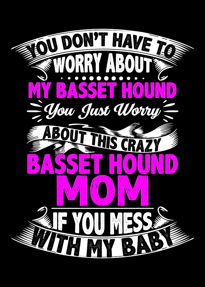 DONT MESS BASSET HOUND
